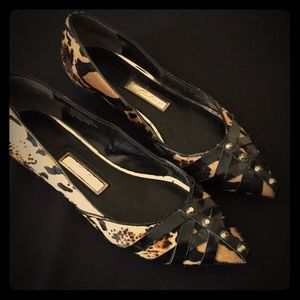 Boutique 9 calf hair loafers